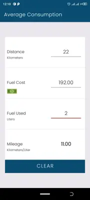 Fuelator android App screenshot 0