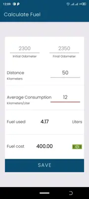 Fuelator android App screenshot 2